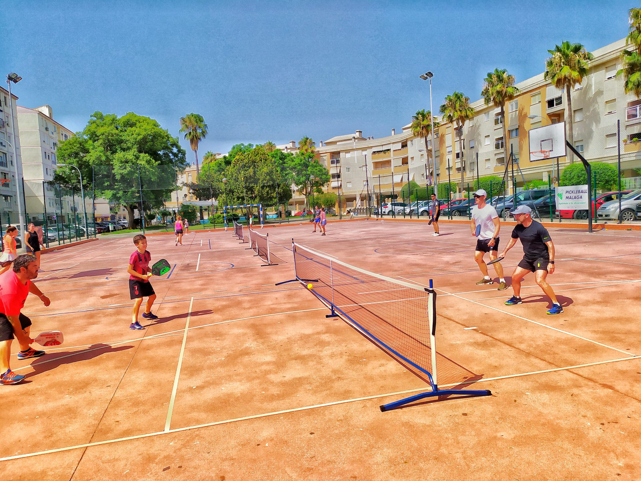 Pickleball en Torremolinos , Málaga , jornada de puertas abiertas